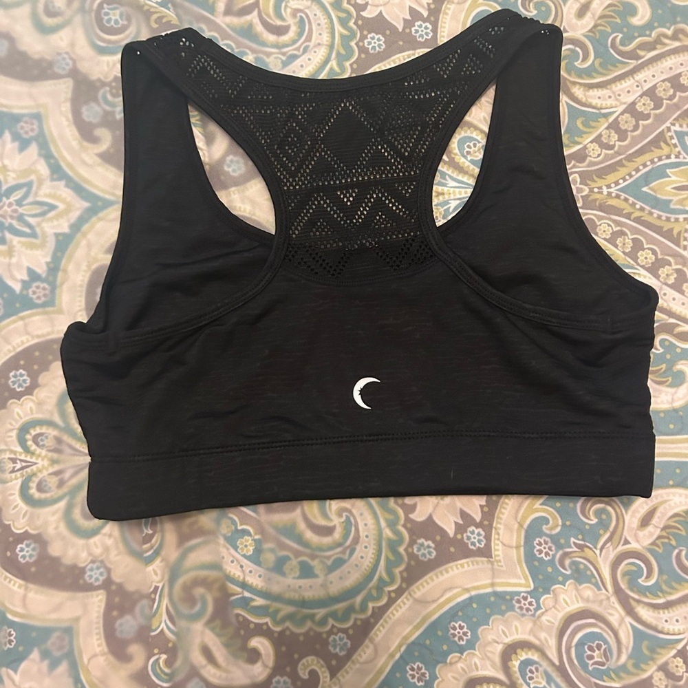 ZYIA Black Bomber Sports Bra